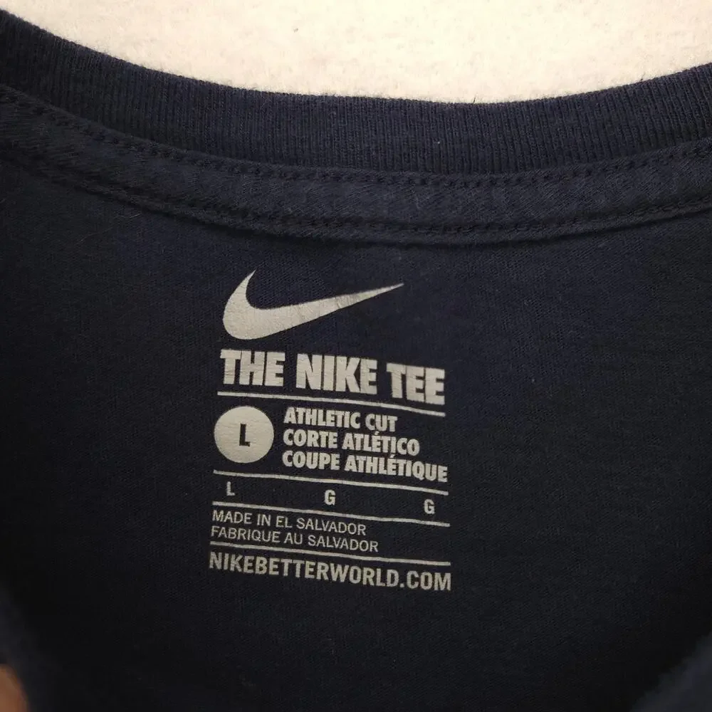 Nike Dallas Cowboys Short Sleeve Graphic Football T Shirt Mens Size L Blue